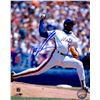 Image 1 : Dwight "Doc" Gooden Signed New York Mets Action 8X10 Photo