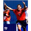 Image 1 : Mia Hamm Signed USA Soccer Celebration 8X10 Photo