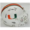 Image 1 : Allen Hurns Signed Miami Hurricanes Riddell Speed Mini Helmet