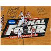 Image 1 : Frank Kaminsky & Jahlil Okafor Signed Wisc Vs Duke Title Game Ariel View Tip Off 16X20 Photo W/2015 