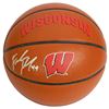 Image 1 : Frank Kaminsky Signed Wisconsin Badgers Rawlings Logo Basketball
