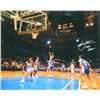Image 1 : Christian Laettner Signed Duke 'The Shot' Full View Game Winner Vs Kentucky 16X20 Photo W/The Shot