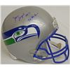 Image 1 : Steve Largent Signed Seahawks T/B Riddell F/S Replica Helmet W/HOF'95 & 7X Pro Bowl