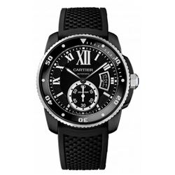 Cartier  Calibre De Diver Carbon  Men Watch