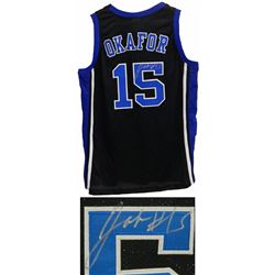 Jahlil Okafor Signed Black Basketball Custom Jersey