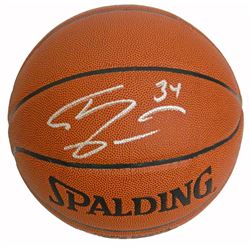 Shaquille O'neal Signed Spalding Indoor/Outdoor Basketball
