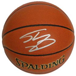 Shaquille O'neal Signed Spalding NBA Indoor/Outdoor Basketball