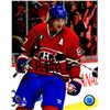 Image 1 : Max Pacioretty Signed Montreal Canadians Celebration 8X10 Photo