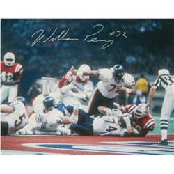 William Perry Signed Bears Super Bowl XX TD Wide Angle 16X20 Photo