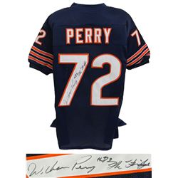 William Perry Signed Navy Custom Throwback Jersey W/The Fridge