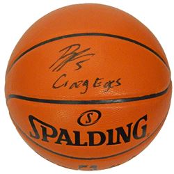 Bobby Portis Signed Spalding NBA Game Series Replica Basketball W/Crazy Eyes