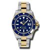 Image 1 : Rolex  Submariner  Date 40Mm Steel  Gold Diamond  Men Watch