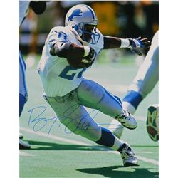 Barry Sanders Signed Detroit Lions Cut Action 16X20 Photo