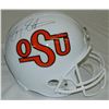Image 1 : Barry Sanders Signed Oklahoma State Riddell T/B Full-Size Replica Helmet