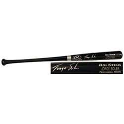 Jorge Soler Signed Rawlings Black Name Engraved Big Stick Baseball Bat