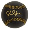 Image 1 : Sharon Stone Signed Rawlings Black MLB Baseball