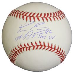 Pedro Strop Signed Rawlings Official MLB Baseball W/#Flythew