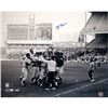 Image 1 : Yogi Berra Celebration With Team B&W Horizontal 16X20 Photo (Signed By Regan) (MLB Auth)