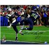 Image 1 : Malcolm Butler Signed Metallic Superbowl 49 INT 16X20 Photo (LE/149)