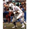 Image 1 : Earl Campbell Signed Houston Oilers Running White Jersey 16X20 Photo