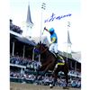 Image 1 : Victor Espinoza Signed 2015 Kentucky Derby 8X10 Photo