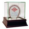 Image 1 : Cecil Fielder Signed 1996 World Series Baseball W/ 96 WS Champs Insc