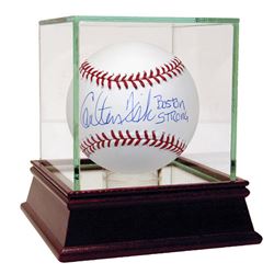 Carlton Fisk Signed MLB Baseball W/ "Boston Strong" Insc.