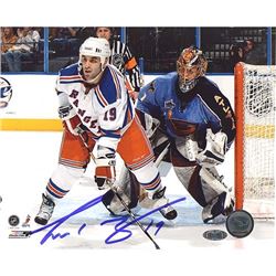 Scott Gomez Screening Goalie 8X10 Photo