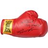 Image 1 : Evander Holyfield/Riddick Bowe Signed Red Boxing Glove W/ "Big Daddy" Insc (PSA/DNA COA)