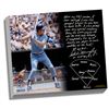 Image 1 : Dale Murphy Facsimile Back-To-Back Mvps Story Stretched  16X20 Story Canvas