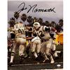 Image 1 : Joe Namath Signed Handoff 16X20 Photo (JSA) (Namath Holo)