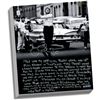 Image 1 : Joe Pepitone Facsimile Stickball Story Stretched  16X20 Story Canvas