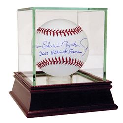 Cal Ripken Jr. Signed OMLB Baseball W/ "Calvin Edwin Ripken Jr., HOF 2007" Insc. (JSA COA)