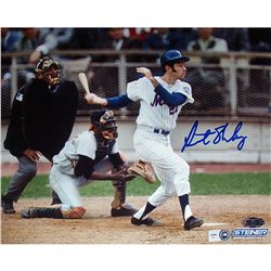 Art Shamsky New York Mets Swing Horizontal Signed 8X10 Photo