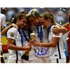 Image 1 : Abby Wambach Signed 2015 World Cup Celebration 8X10 Photo