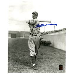 Ted Williams Signed Minneapolis Millers Black & White 16X20 Photo (Green Diamond Auth)