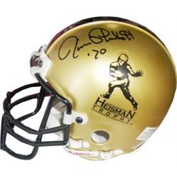 Jim Plunkett Signed Gold Authentic Heisman Mini Helmet '70