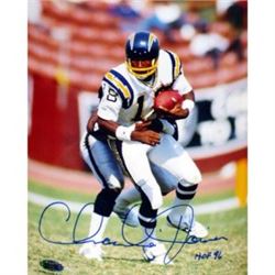 Charlie Joiner Signed San Diego Chargers 8X10 Photo HOF 96