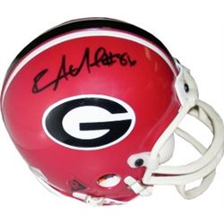 Randy Mcmichael Signed Georgia Bulldogs Replica Mini Helmet