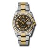 Image 1 : Rolex  Datejust 36 Steel  Yellow Gold  Men Watch