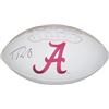 Image 1 : Trent Richardson Signed Alabama Crimson Tide Logo Football