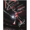 Image 1 : Dominique Wilkins Signed Atlanta Hawks Dunking 8X10 Photo