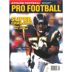Junior Seau Unsigned San Diego Chargers Athlon Sports 1995 NFL Pro Football Preview Magazine