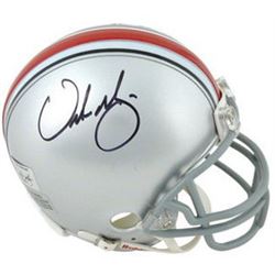 Urban Meyer Signed Ohio State Buckeyes Mini Helmet- Meyer Hologram