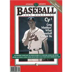 Greg Maddux Unsigned Atlanta Braves Athlon Sports 1995 MLB Baseball Special Collector's Edition Maga