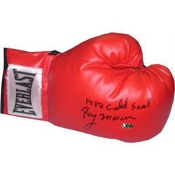 Ray Mercer Signed Everlast Red Right Boxing Glove W/ 1988 Gold Seoul (Olympics)