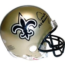 Archie Manning Signed New Orleans Saints Full Size Replica Helmet- Steiner Hologram