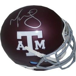 Martellus Bennett Signed Texas A&M Aggies Authentic Schutt Mini Helmet