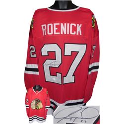 Jeremy Roenick Signed Chicago Blackhawks Red Prostyle Jersey- JSA Hologram
