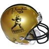 Image 1 : Jason White Signed Heisman Logo Gold Replica Mini Helmet '03 (Oklahoma Sooners)